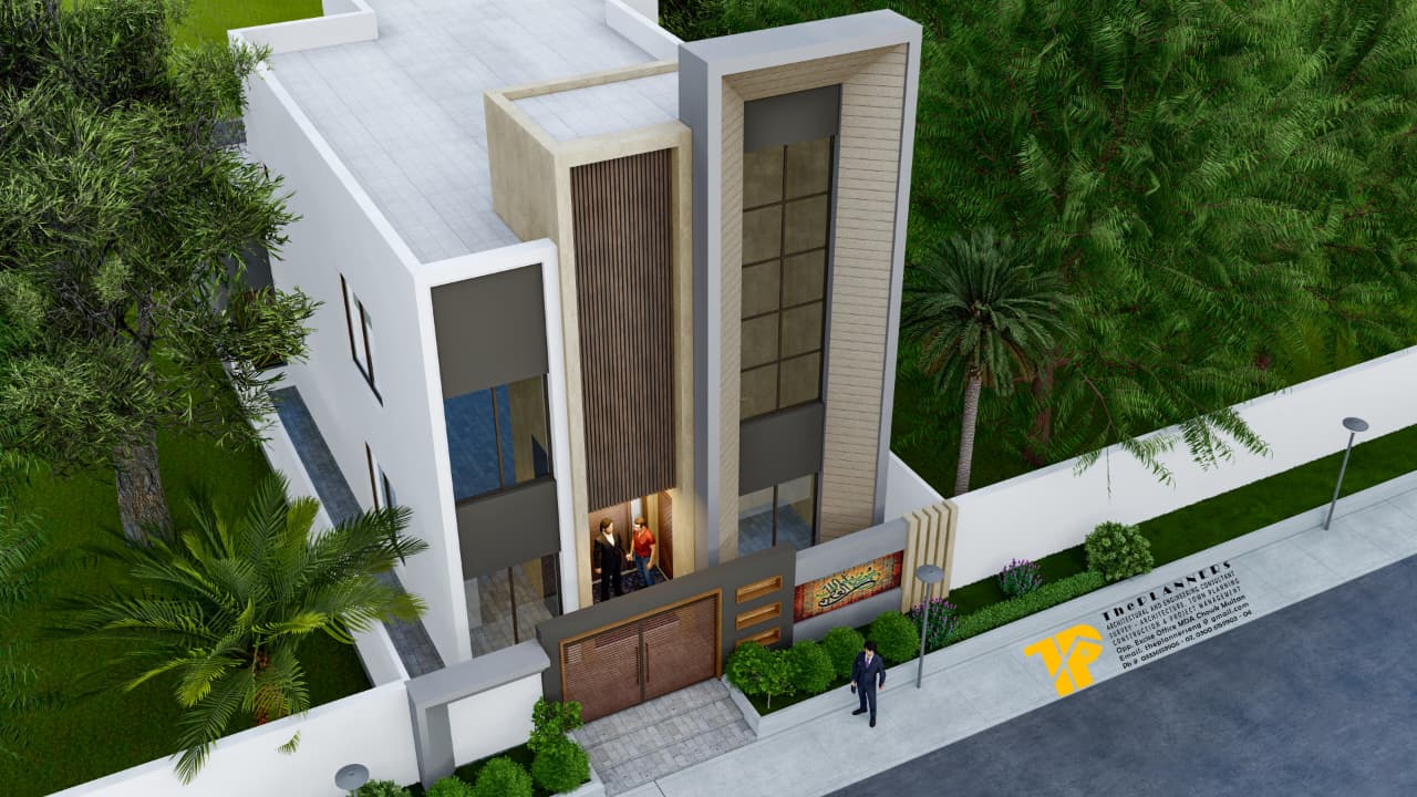 Mosque Annex — Aerial View