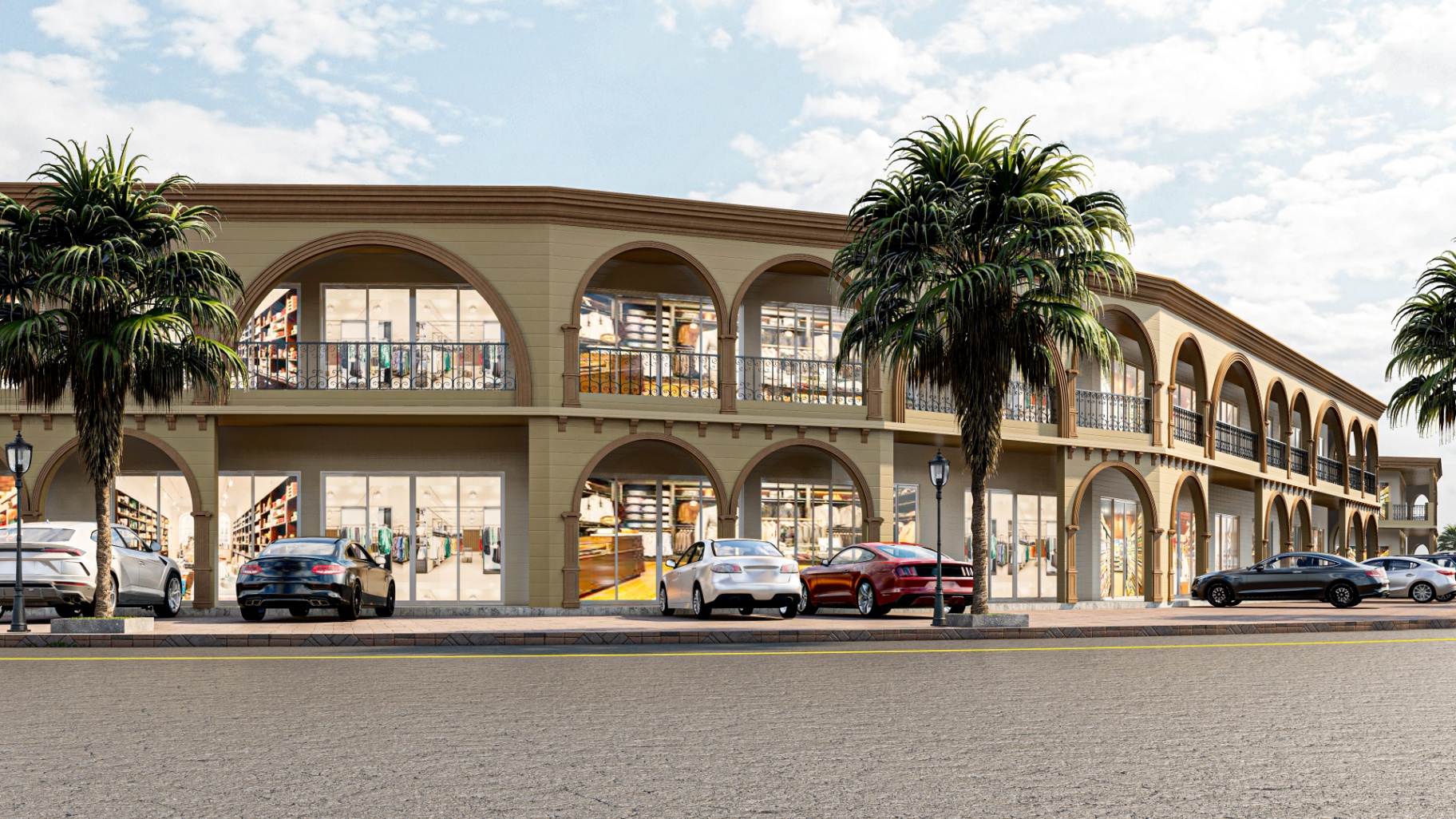 Retail Arcade — Main Boulevard