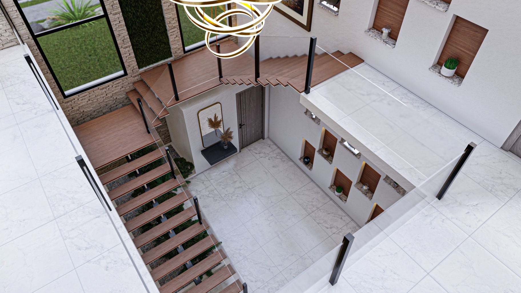 Double-Height Entrance Hall
