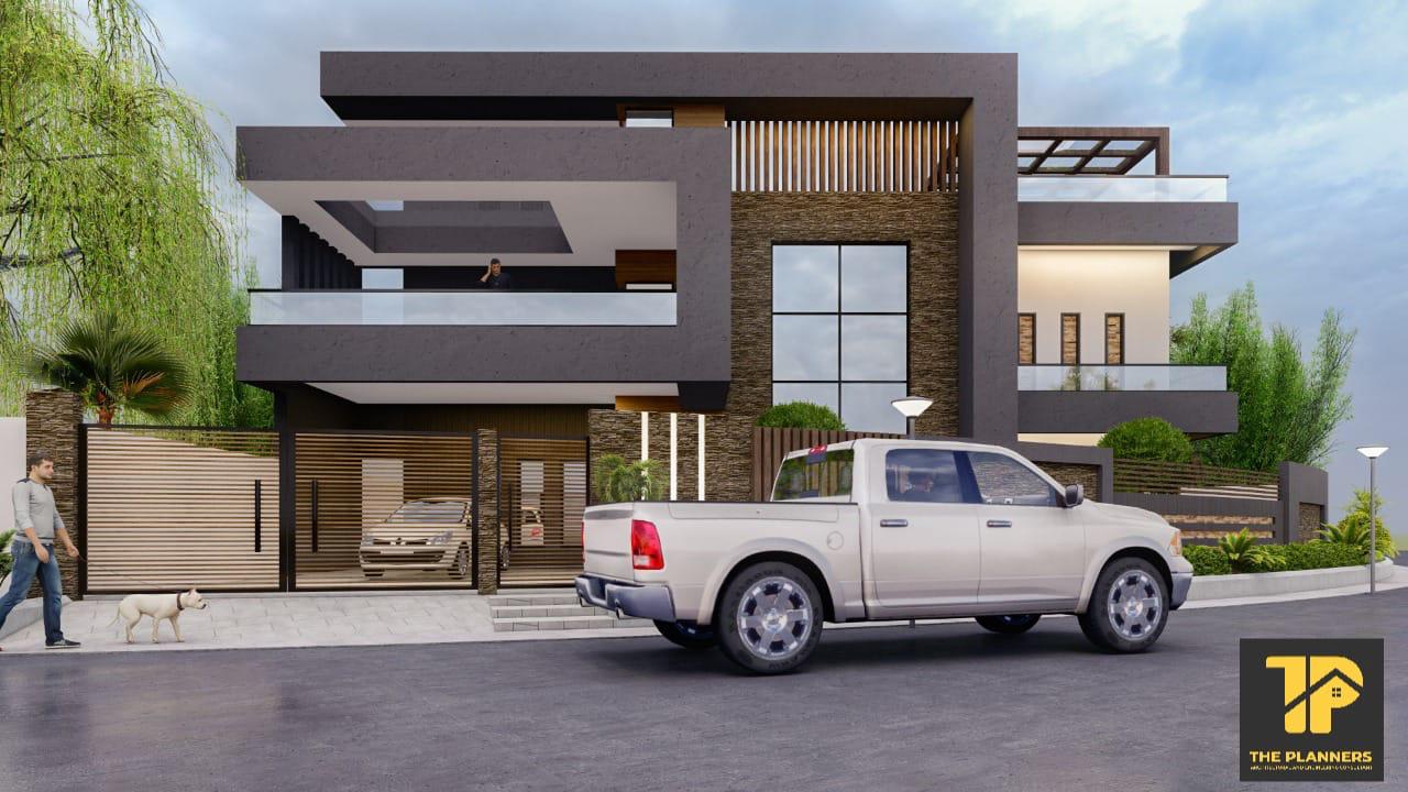 Contemporary Residence — Street Front