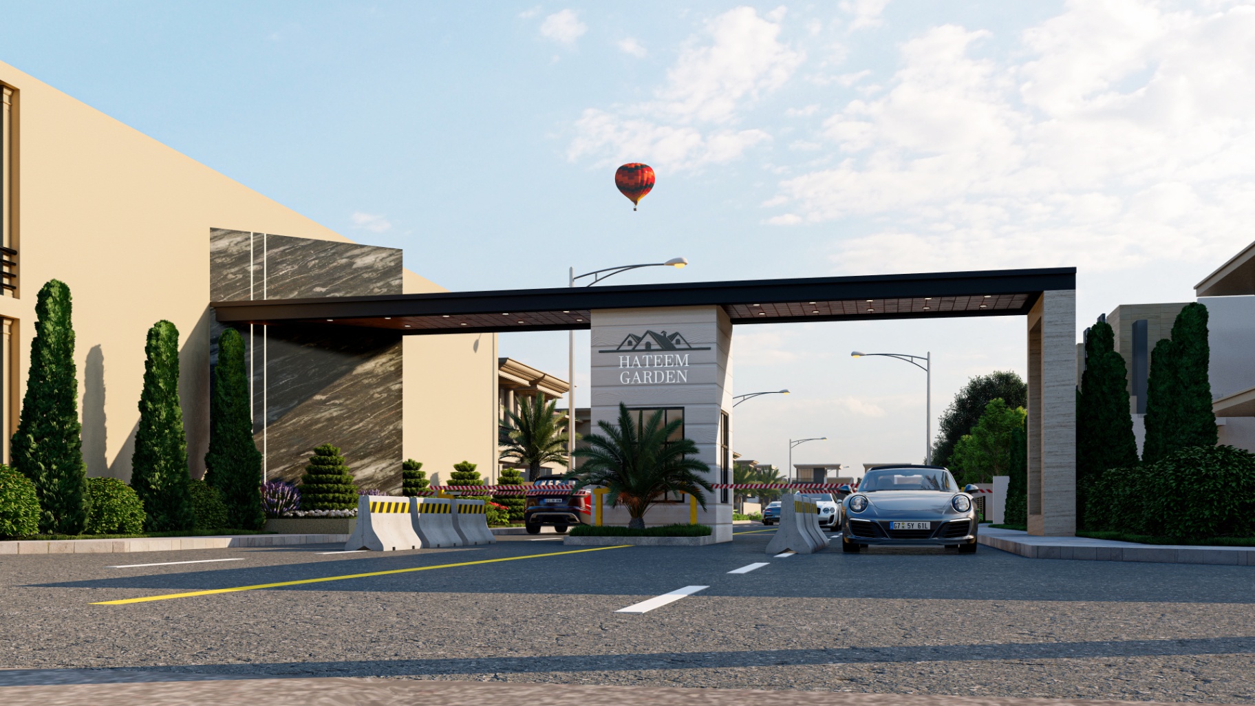 Gate Elevation — Approach